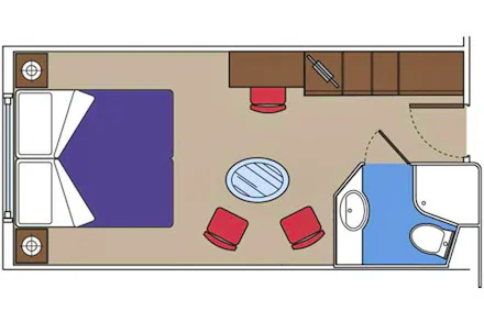 Oceanview on the MSC Musica