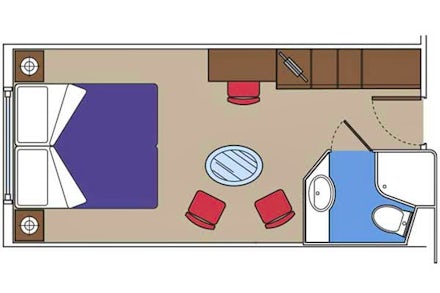 Oceanview on the MSC Poesia