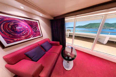 Yacht Club Suite on the MSC Preziosa