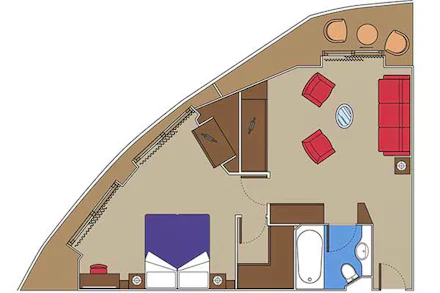Suite on the MSC Preziosa