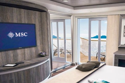 Yacht Club Suite on the MSC Seaside