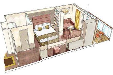Suite on the MSC Seaside