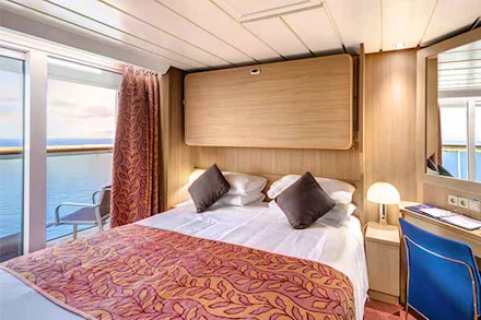 Balcony on the MSC Sinfonia