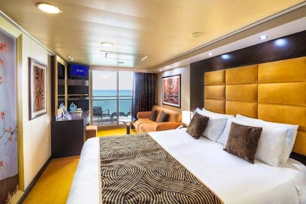 Balcony on the MSC Splendida