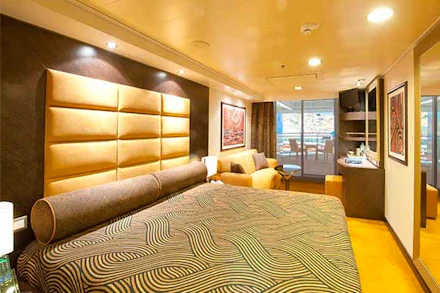 Balcony on the MSC Splendida