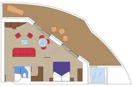 Suite on the MSC Virtuosa