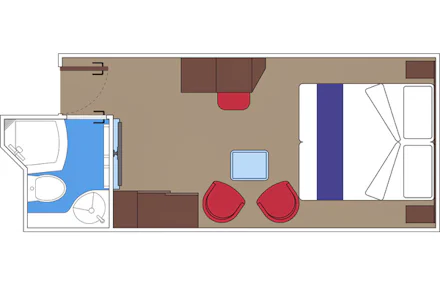 Interior on the MSC World America