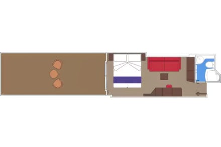 Suite on the MSC World Asia