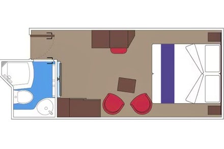 Interior on the MSC World Asia