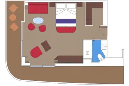 Yacht Club on the MSC World Asia