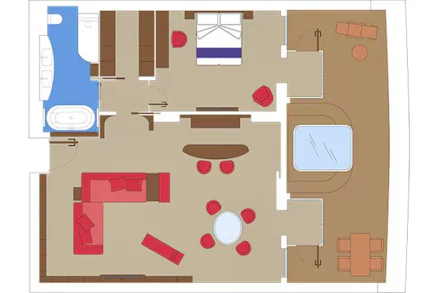 Yacht Club on the MSC World Asia