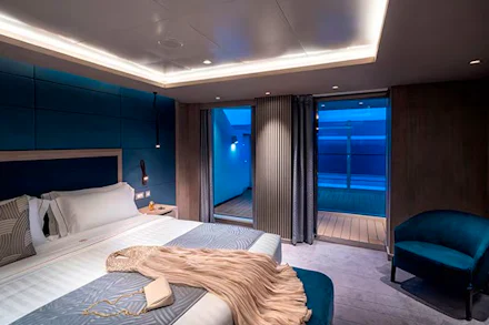 Yacht Club on the MSC World Asia