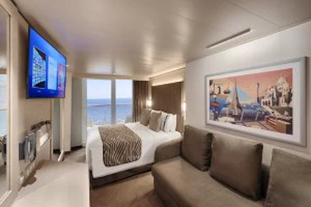 Balcony on the MSC World Atlantic