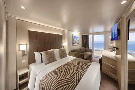 Balcony on the MSC World Atlantic
