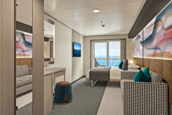 Balcony at the Norwegian Aura