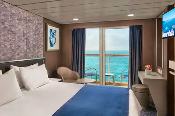 Balcony at the Norwegian Spirit