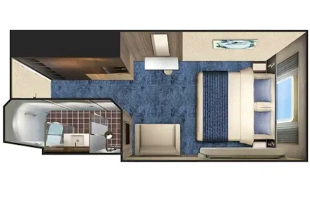 Oceanview on the Norwegian Spirit