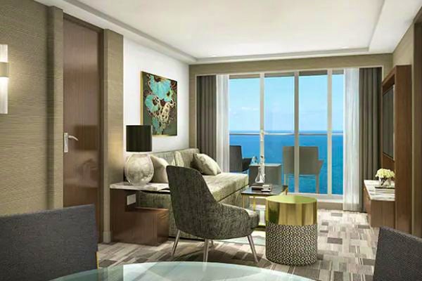 Suite at the Norwegian Spirit