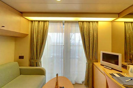 Balcony on the Arcadia