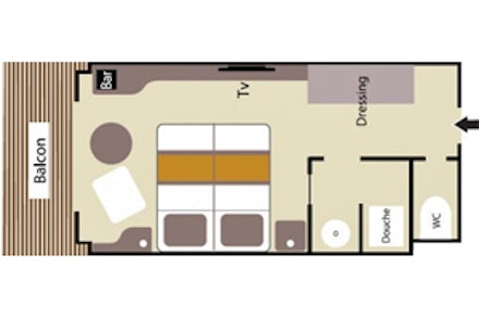 Prestige Balcony on the L'Austral