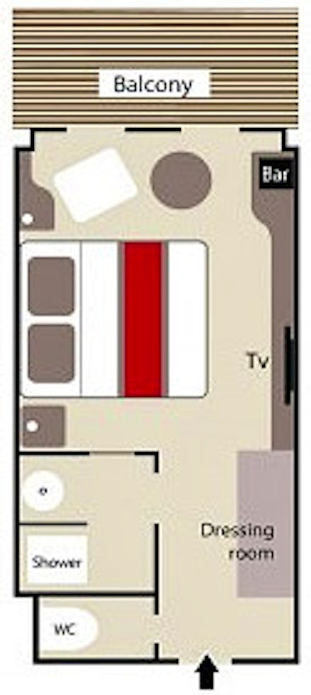 Deluxe Balcony on the L'Austral