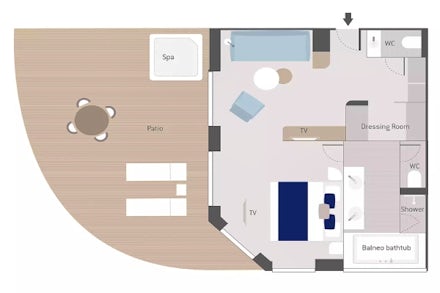 Privilege Suite  on the Le Bellot