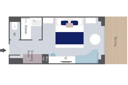 Prestige Stateroom on the Le Commandant Charcot
