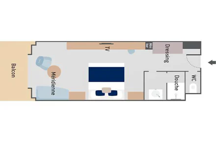 Prestige Stateroom on the Le Commandant Charcot