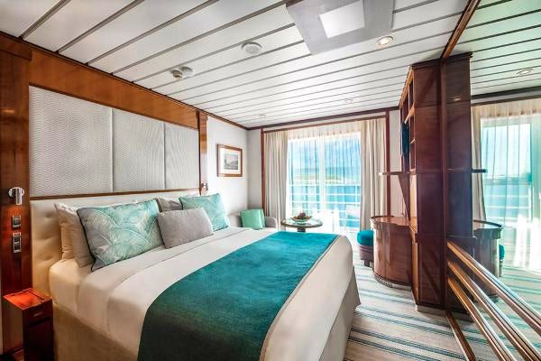 Balcony Stateroom at the Paul Gauguin