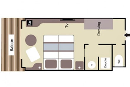 Prestige Balcony on the Le Soleal