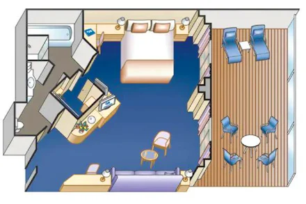 Suite on the Caribbean Princess