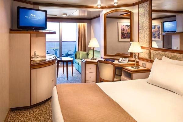 Suite at the Caribbean Princess