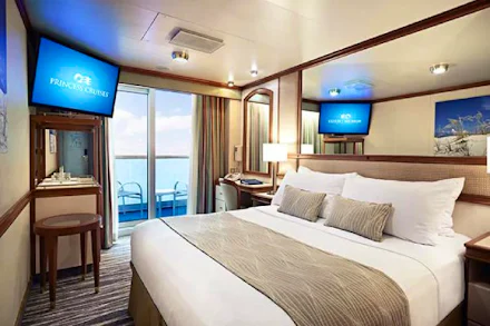 Balcony on the Ruby Princess