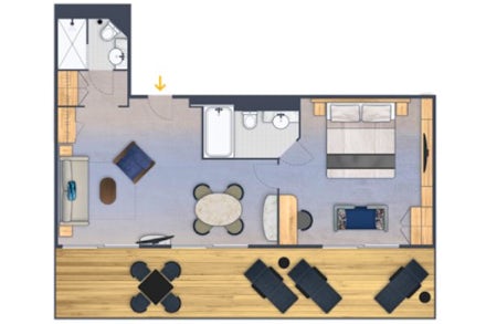 Junior Suite on the Ocean Explorer