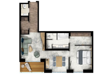 Terrace Suite on the Ultramarine