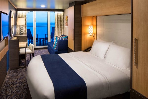 Balcony at the Anthem of the Seas