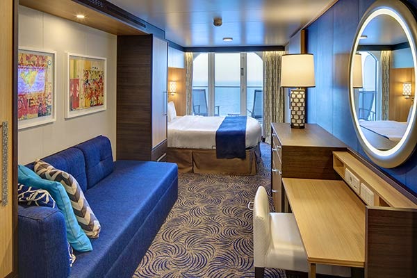 Balcony at the Anthem of the Seas