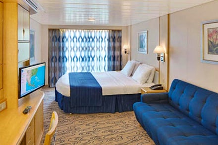 Balcony on the Voyager of the Seas