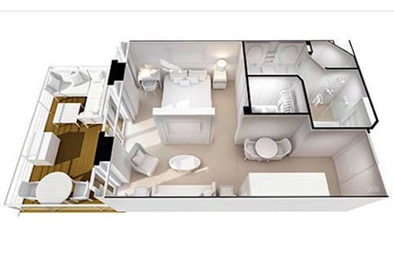 Penthouse Suites on the Seven Seas Explorer