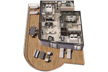 Grand Suite on the Seven Seas Grandeur