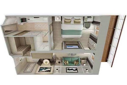 Penthouse Suite on the Seven Seas Grandeur