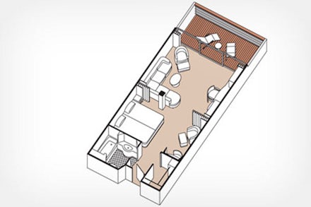 Penthouse Suites on the Seven Seas Mariner