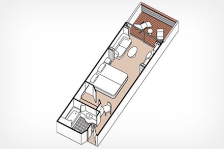 Concierge Suite on the Seven Seas Mariner