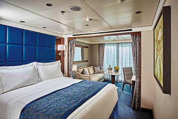 Deluxe Balcony at the Seven Seas Navigator
