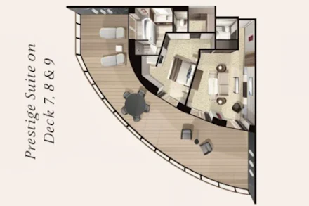 Penthouse Suite on the Seven Seas Prestige