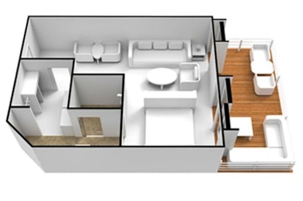 Penthouse Suites on the Seven Seas Splendor