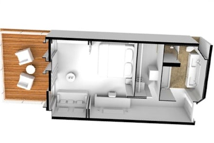 Superior Suite on the Seven Seas Splendor