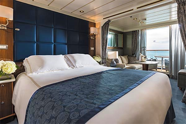 Deluxe Suite at the Seven Seas Voyager