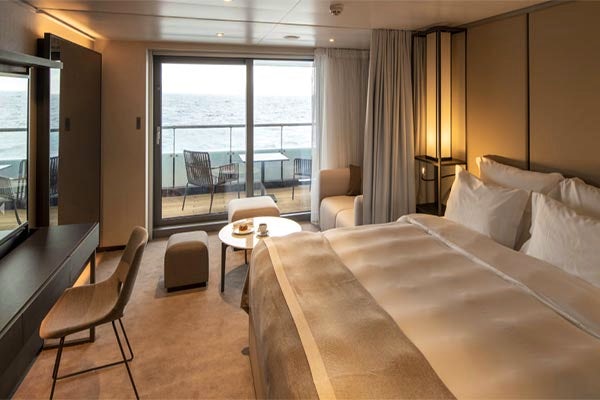 Verandah at the Scenic Eclipse