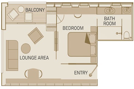 Royal Suite on the Scenic Gem